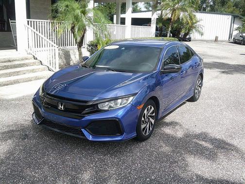 Blue 2019 Honda Civic LX