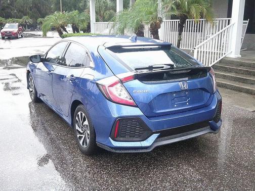 Aegean Blue Metallic 2019 Honda Civic LX