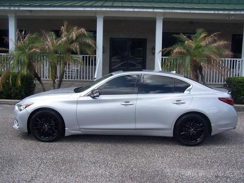 Graphite Shadow 2018 INFINITI Q50 3.0t LUXE
