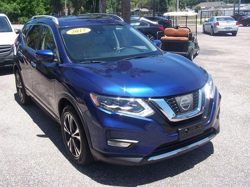 Caspian Blue 2017 Nissan Rogue SL