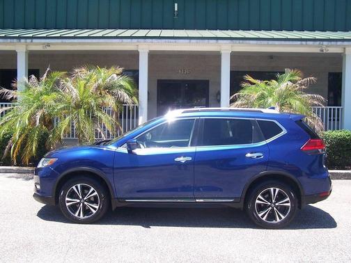 Caspian Blue 2017 Nissan Rogue SL