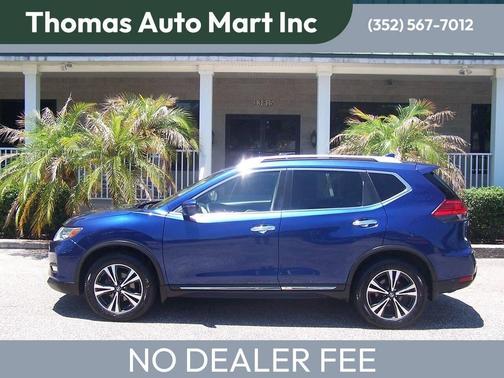 Caspian Blue 2017 Nissan Rogue SL