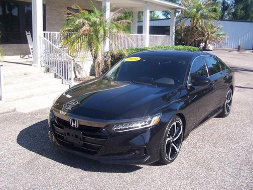 Crystal Black Pearl 2021 Honda Accord Sport SE 1.5T