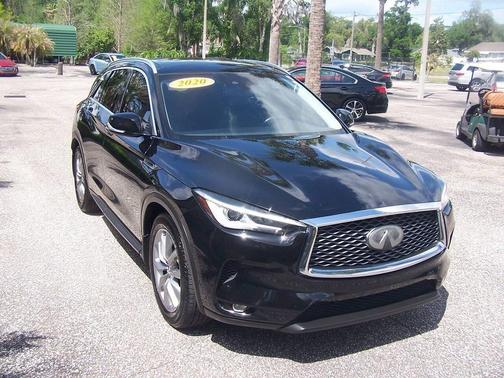 Black Obsidian 2020 INFINITI QX50 Luxe 4dr Crossover