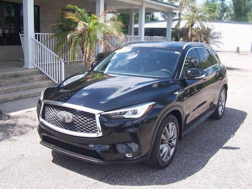 Black Obsidian 2020 INFINITI QX50 Luxe 4dr Crossover
