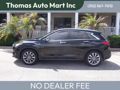 Black Obsidian 2020 INFINITI QX50 Luxe 4dr Crossover