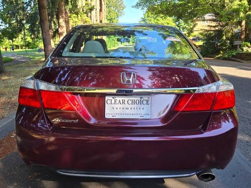 Burgundy 2015 Honda Accord EX