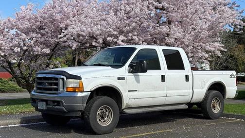 Oxford White Clearcoat 2001 Ford F-250 XLT
