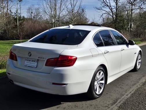 White 2014 BMW 528 528i 4dr Sedan
