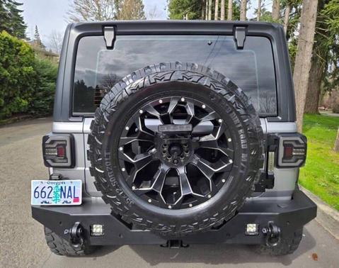 Billet Silver Metallic Clearcoat 2018 Jeep Wrangler Unlimited Sport