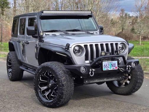 Billet Silver Metallic Clearcoat 2018 Jeep Wrangler Unlimited Sport