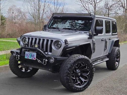 Billet Silver Metallic Clearcoat 2018 Jeep Wrangler Unlimited Sport