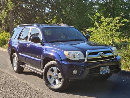 Blue 2008 Toyota 4Runner Sport