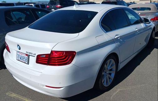White 2014 BMW 535d 535d 4dr Sedan