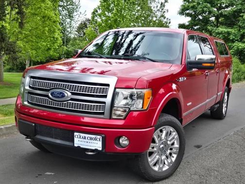 Red Candy Metallic Tinted Clearcoat 2011 Ford F-150 Platinum