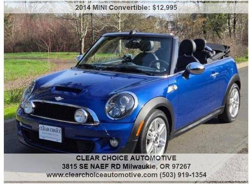 2014 MINI Convertible Cooper S