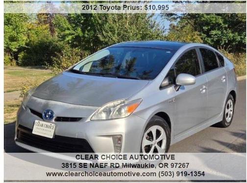 2012 Toyota Prius Four