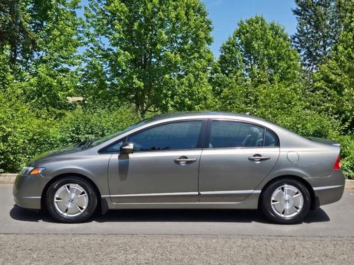 Tan 2008 Honda Civic Hybrid Base