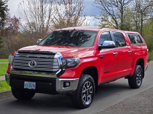 Red 2014 Toyota Tundra Limited