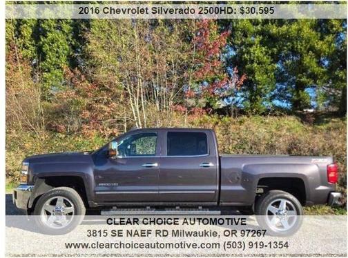 2016 Chevrolet Silverado 2500 LTZ