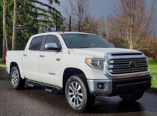 Super White 2018 Toyota Tundra Limited