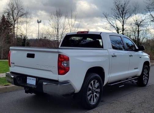 Super White 2018 Toyota Tundra Limited