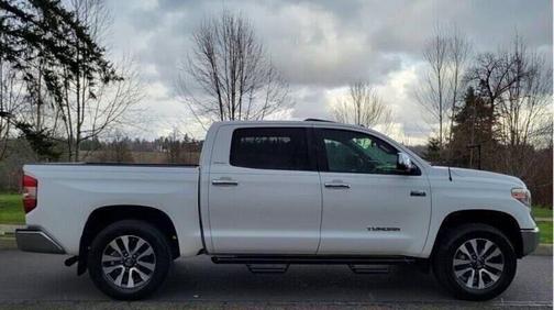 Super White 2018 Toyota Tundra Limited
