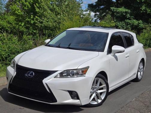White 2015 Lexus CT 200h Base 4dr Hatchback