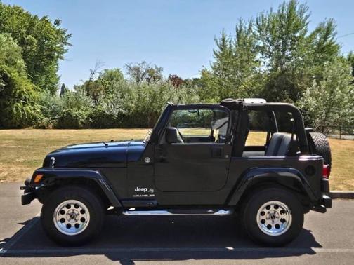 Black 2006 Jeep Wrangler X