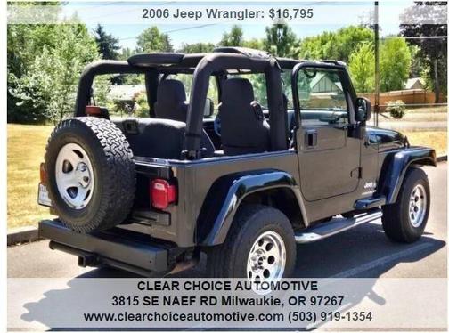 2006 Jeep Wrangler X