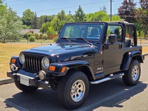 Black 2006 Jeep Wrangler X