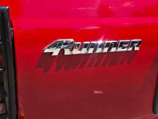 Red 1999 Toyota 4Runner SR5 4WD
