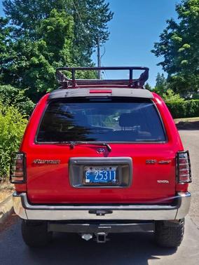 Red 1999 Toyota 4Runner SR5 4WD
