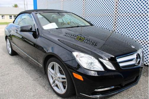 2013 Mercedes-Benz E-Class E 350 PREMIUM 1 DRIVER ASSIST CABRIO