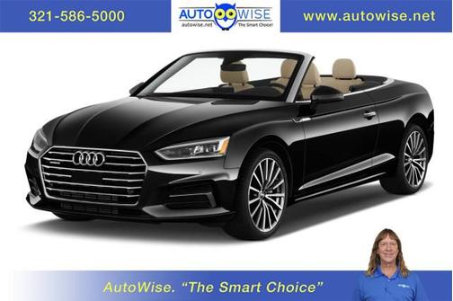Mythos Black Metallic/Black Roof 2018 Audi A5 2.0T Prestige