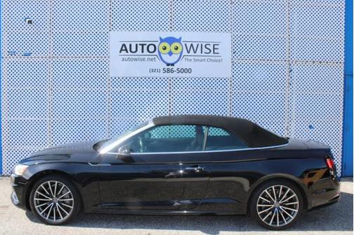 Mythos Black Metallic/Black Roof 2018 Audi A5 2.0 TFSI PRESTIGE