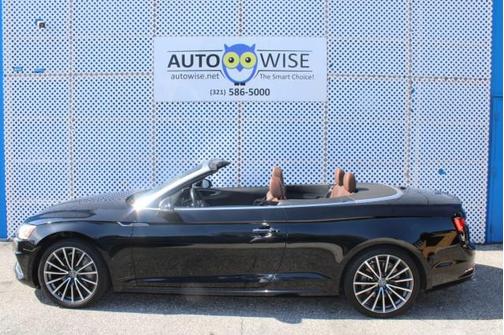 Mythos Black Metallic/Black Roof 2018 Audi A5 2.0 TFSI PRESTIGE