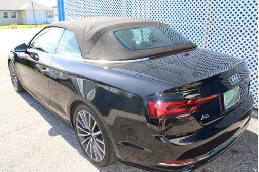 Mythos Black Metallic/Black Roof 2018 Audi A5 2.0 TFSI PRESTIGE