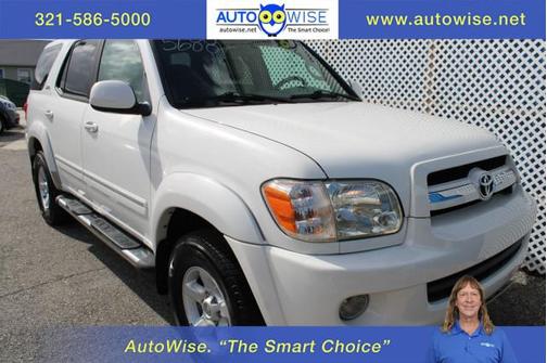 Natural White 2006 Toyota Sequoia SR5