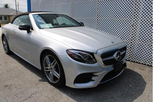 Diamond Silver Metallic 2018 Mercedes-Benz E-Class E 400 4MATIC CABRIOLET