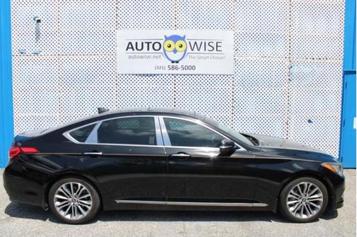 Caspian Black 2015 Hyundai Genesis 3.8
