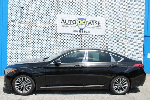 Caspian Black 2015 Hyundai Genesis 3.8