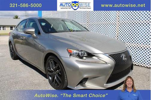 Silver Lining Metallic 2015 Lexus IS 250 Crafted Line