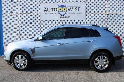 Glacier Blue Metallic 2013 Cadillac SRX Luxury Collection