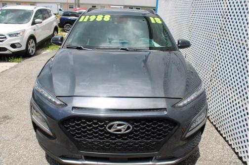 Thunder Gray 2018 Hyundai KONA Ultimate