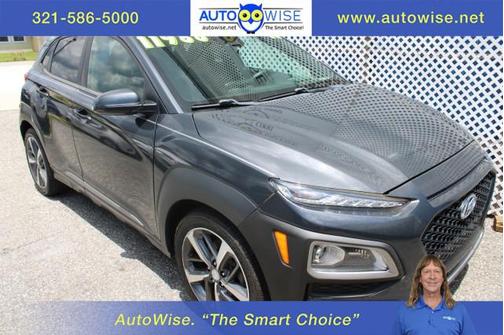 Thunder Gray 2018 Hyundai KONA Ultimate