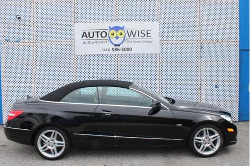 Black 2012 Mercedes-Benz E-Class E 350 CABRIO