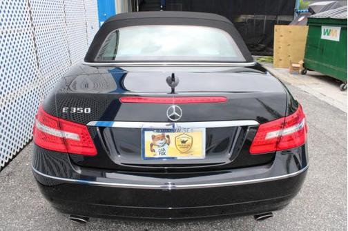 Black 2012 Mercedes-Benz E-Class E 350 CABRIO