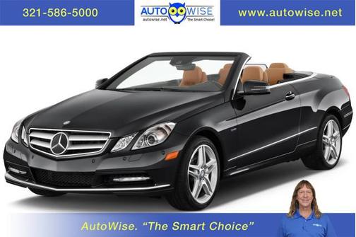 Black 2012 Mercedes-Benz E-Class E 350 CABRIO