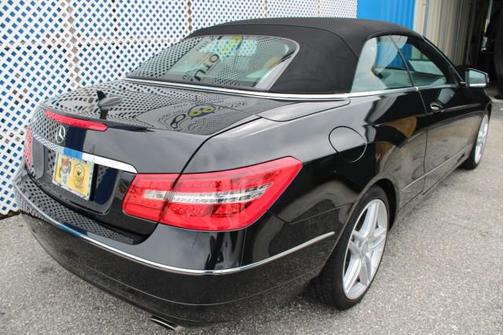 Black 2012 Mercedes-Benz E-Class E 350 CABRIO